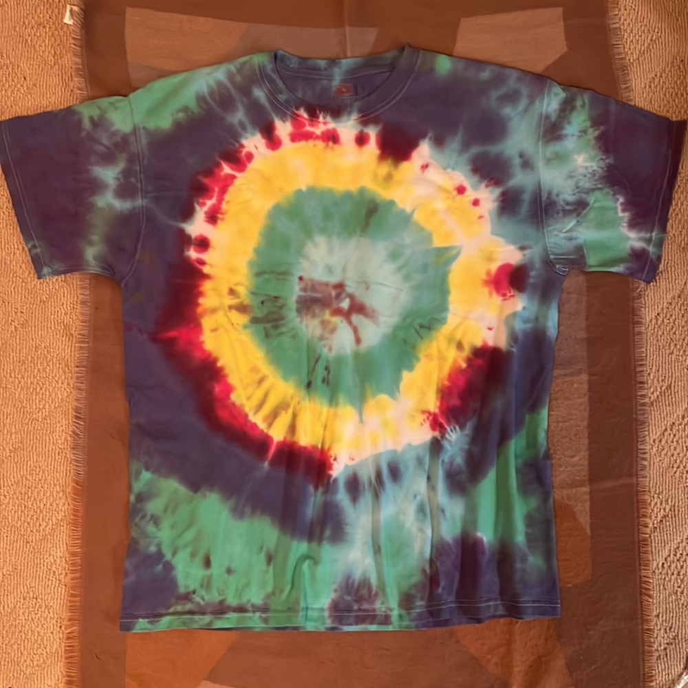 EUC Tie Dye Fruit of the Loom Teeshirt, XL